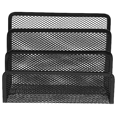 Gadpiparty Desktop Organizer aus Metallgeflecht Schreibtisch Organizer für Briefe und Magazine Modern und Langlebig für Büroumgebungen Schwarz Gadpiparty Desktop Organizer aus Metallgeflecht Schreibtisch Organizer für Briefe und Magazine Modern und Langlebig für Büroumgebungen Schwarz von Gadpiparty