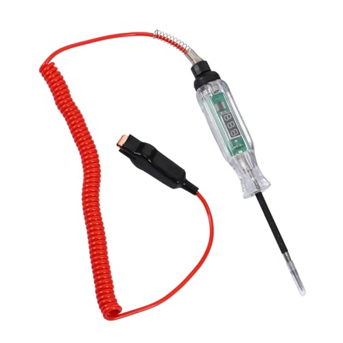 Gadpiparty Digitales Auto Volt Circuit Tester mit LCD Display Kompakter Präziser Spannungsprüfer Leicht Kompatibel für Fahrzeugdiagnose und Stromkreistests Gadpiparty Digitales Auto Volt Circuit Tester mit LCD Display Kompakter Präziser Spannungsprüfer Leicht Kompatibel für Fahrzeugdiagnose und Stromkreistests von Gadpiparty