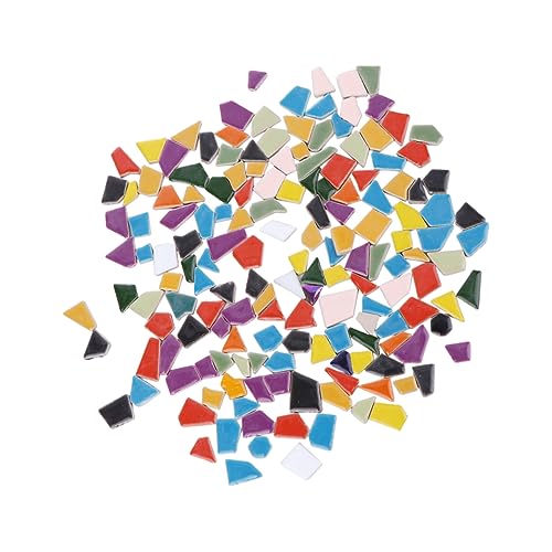 Gadpiparty Diy Handgemachte Keramikfragmente Unregelmäßige Mosaiksteine Glasiertem Kristall Gemischte Farben Bastelmaterialien für Kreative Projekte Gadpiparty Diy Handgemachte Keramikfragmente Unregelmäßige Mosaiksteine Glasiertem Kristall Gemischte Farben Bastelmaterialien für Kreative Projekte von Gadpiparty