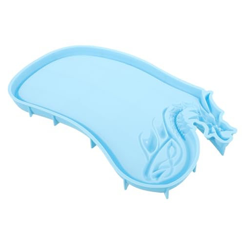Gadpiparty Drachenschalenform Tabletts Schmuckschalenform Klein Gussform Für Schmucktablett Schmuckschale Form Silikonform Selber Machen Silikonform Für Diy-schmucktablett Kieselgel von Gadpiparty