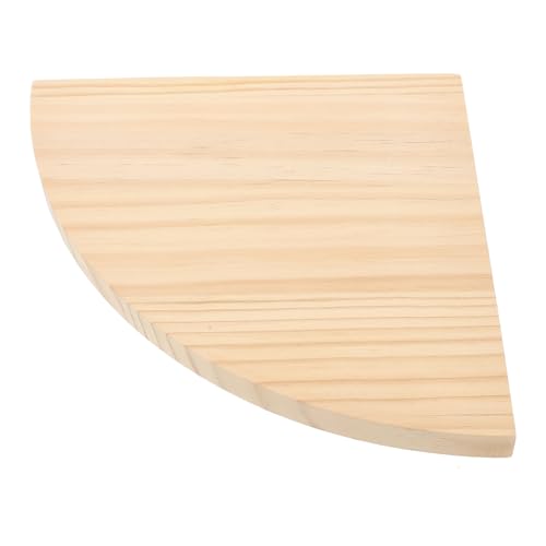 Gadpiparty Eckregal Wandmontage aus Holz Rustikales Design Kompakte für Schlafzimmer und Wohnzimmer zur Dekoration und Organisation von Räumen Leicht und Stabil von Gadpiparty