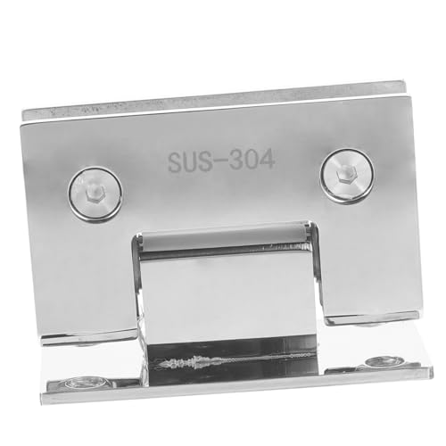 Gadpiparty Edelstahl Duschtürscharnier Öffnung Glasduschtür Scharnier Rostfrei Robust Geräuschlos Bad Glasbeschlag Gadpiparty Edelstahl Duschtürscharnier Öffnung Glasduschtür Scharnier Rostfrei Robust Geräuschlos Bad Glasbeschlag von Gadpiparty