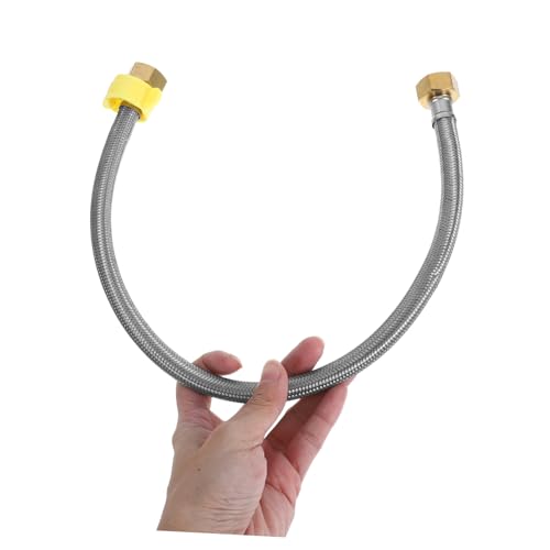 Gadpiparty Edelstahl Flexibler Wasserschlauch Braided Schlauchanschluss für Warm Kaltwasser Eckventil Küchen Badarmaturen Langlebig Auslaufsicher von Gadpiparty
