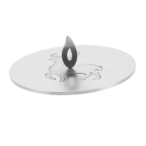 Gadpiparty Edelstahl Kerzenglas Deckel Rund mit Elchmotiv Hitzebeständiger Kerzenaufsatz für Gleichmäßiges Schmelzen Staub Windschutz Vielseitiger Duftkerzen Deckel für Jar Kerzen Gadpiparty Edelstahl Kerzenglas Deckel Rund mit Elchmotiv Hitzebeständiger Kerzenaufsatz für Gleichmäßiges Schmelzen Staub Windschutz Vielseitiger Duftkerzen Deckel für Jar Kerzen von Gadpiparty