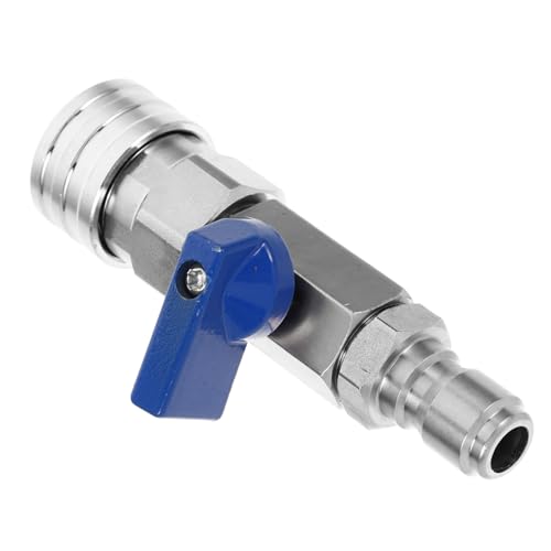 Gadpiparty Edelstahl Kugelhahn Absperrhahn Schnellkupplung Hochdruckreiniger Ventil Passend für Waschgerät Zubehör Langlebig Praktisch Gadpiparty Edelstahl Kugelhahn Absperrhahn Schnellkupplung Hochdruckreiniger Ventil Passend für Waschgerät Zubehör Langlebig Praktisch von Gadpiparty
