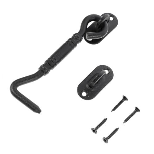 Gadpiparty Edelstahl Türriegel mit Rustikalem Design Robustes Schiebetürschloss für Scheunentüren und Garagentore Multipurpose Mattschwarz Wetterbeständig Sicher und Langlebig Gadpiparty Edelstahl Türriegel mit Rustikalem Design Robustes Schiebetürschloss für Scheunentüren und Garagentore Multipurpose Mattschwarz Wetterbeständig Sicher und Langlebig von Gadpiparty