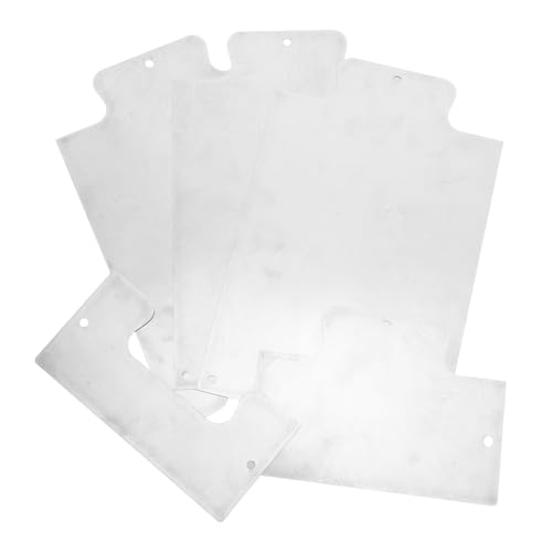 Gadpiparty Edelstahl Türschutzplatte Trittplatten Für Die Vordertür Metalltür Druckplatte Trittplatte In Der Tür Innentürenschutz Vordertür Trittplatte Dekorative Türplatte Silber von Gadpiparty