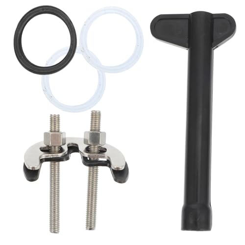 Gadpiparty Edelstahl Wasserhahn Befestigungsklammer für Heiße und Kalte Wasserhähne Rostfrei Installieren Langlebiger Wasserhahn Montagehalter für Spüle und Waschbecken Gadpiparty Edelstahl Wasserhahn Befestigungsklammer für Heiße und Kalte Wasserhähne Rostfrei Installieren Langlebiger Wasserhahn Montagehalter für Spüle und Waschbecken von Gadpiparty