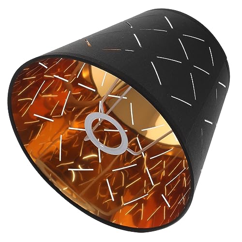 Gadpiparty Ersatz Lampenschirm für Tischlampe Stehlampe Außen Schwarz Gold Leichte Installation Design für Schlafzimmer Wohnzimmer Gadpiparty Ersatz Lampenschirm für Tischlampe Stehlampe Außen Schwarz Gold Leichte Installation Design für Schlafzimmer Wohnzimmer von Gadpiparty