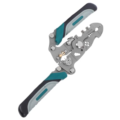 Gadpiparty Faltbare Multifunktionale Abisolierzange Elektrikerzange mit Scharfem Schneidkopf Präzises Abisolieren und Schneiden von Drähten Professionelles Kompakt und Robust von Gadpiparty