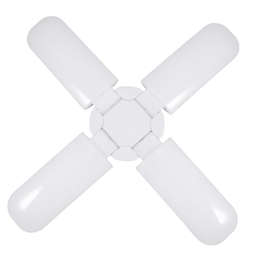Gadpiparty Faltbare Garage Licht Mit Vierblättrigem Design Hochtransparente Led-lampe Für Garage Und Werkstatt Tragbare Und Multifunktionale Beleuchtung Hohe Helligkeit Und Lange Lebensdauer von Gadpiparty
