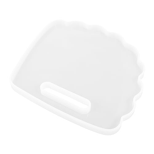 Gadpiparty Fan Förmige Silikonform für Diy Untersetzer Epoxidharz Gießform Waschbar und Wiederverwendbar für Bastelprojekte und Designs Gadpiparty Fan Förmige Silikonform für Diy Untersetzer Epoxidharz Gießform Waschbar und Wiederverwendbar für Bastelprojekte und Designs von Gadpiparty