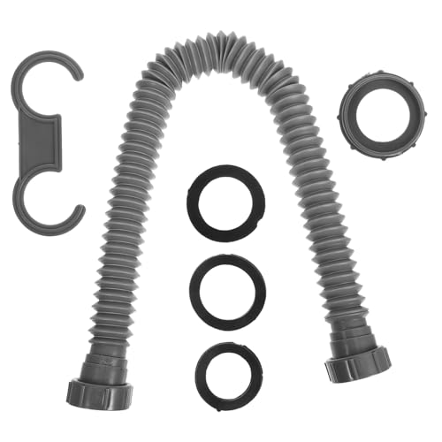 Gadpiparty Flexibler Ausziehbarer Abflussrohr für Waschbecken und Spüle Verstellbarer Winkel Langlebiges Kunststoffrohr mit Universeller Kompatibilität für Bad und Küche Gadpiparty Flexibler Ausziehbarer Abflussrohr für Waschbecken und Spüle Verstellbarer Winkel Langlebiges Kunststoffrohr mit Universeller Kompatibilität für Bad und Küche von Gadpiparty