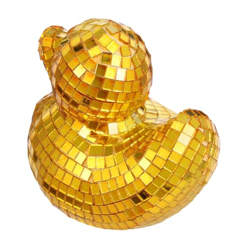Gadpiparty Goldene Discoente Glasfigur Spiegelnde Miniatur Dekofigur Retro Animal Keepsake Partyentendekoration Wohnzimmer Schlafzimmer Stilvolles Wohnaccessoire Gadpiparty Goldene Discoente Glasfigur Spiegelnde Miniatur Dekofigur Retro Animal Keepsake Partyentendekoration Wohnzimmer Schlafzimmer Stilvolles Wohnaccessoire von Gadpiparty