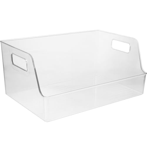 Gadpiparty Schreibtischregal Organizer aus PP Großes Ablagebox für Aktenordner Stabiler Dokumenten Organizer Vertikale Buchbox für Büro und Home Office für Zeitschriften und Briefe von Gadpiparty