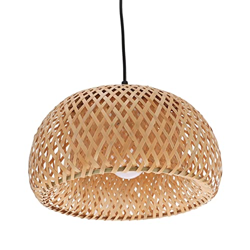Gadpiparty Hängelampe mit Lampenschirm Einzigartige Rattan Pendelleuchte für Wohnzimmer Schlafzimmer und Esszimmer Leuchtmittel Stilvolle Deckenleuchte für Gemütliche von Gadpiparty