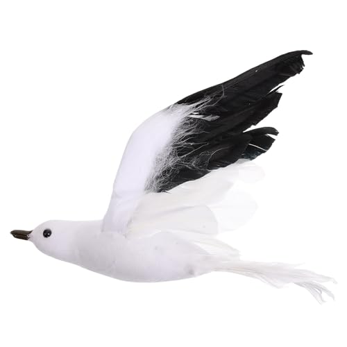Gadpiparty Hängende Möwen Fliegender Vogel Mobile Schaumstoff Weißer Vogel Hängende Verzierung für Decke Kinderzimmer Garten Balkon Party Hochzeit Möwe Größe S von Gadpiparty