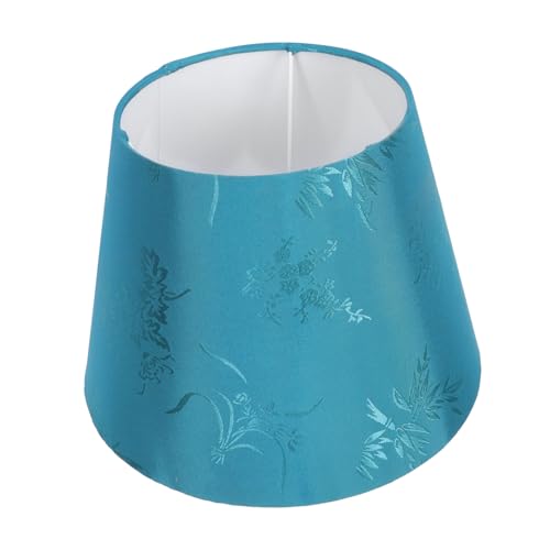 Gadpiparty Haushalts Stickerei Lampenschirm für Tischlampen Langlebig und Installieren Deko Element für Schlafzimmer und Kinderzimmer Peacock Design von Gadpiparty