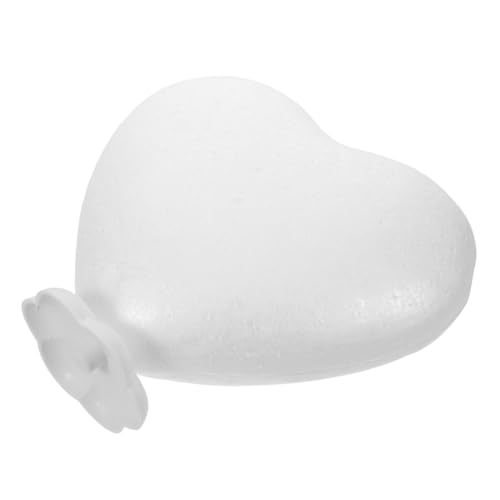 Gadpiparty Herzförmiges Schaumstoffmodell mit Stabilem Sockel Weißer Polystyrol Herzhalter für Blumenarrangements DIY Bastelrohling für Hochzeits- Weihnachts Valentinstagsdekoration Gadpiparty Herzförmiges Schaumstoffmodell mit Stabilem Sockel Weißer Polystyrol Herzhalter für Blumenarrangements DIY Bastelrohling für Hochzeits- Weihnachts Valentinstagsdekoration von Gadpiparty