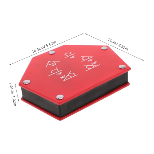 Gadpiparty Hexagon Schweißmagnet Starker Magnethalter mit Hitzebeständigem Magnet und Verstellbarem Winkel für Präzises Positionieren Tragbar und Vielseitig für Metallwerkstatt und Schweißer Gadpiparty Hexagon Schweißmagnet Starker Magnethalter mit Hitzebeständigem Magnet und Verstellbarem Winkel für Präzises Positionieren Tragbar und Vielseitig für Metallwerkstatt und Schweißer von Gadpiparty