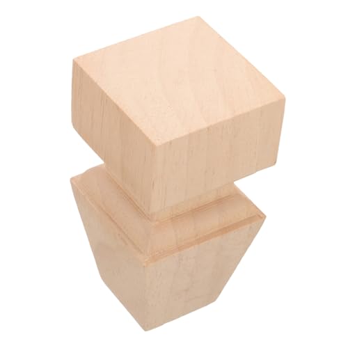 Gadpiparty Holz Möbelfüße für Möbel Hohe Tischbeine Massivem Holz Dekorative Sofabeine für Schrank Couchtisch und Kommode Stabil und Einfach zu Montieren von Gadpiparty