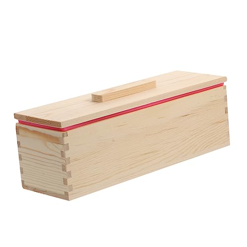 Gadpiparty Holz Seifenform mit Handgefertigte Seifenbox Wiederverwendbare Seifenform für Diy Seifenherstellung und Geschenkideen Gadpiparty Holz Seifenform mit Handgefertigte Seifenbox Wiederverwendbare Seifenform für Diy Seifenherstellung und Geschenkideen von Gadpiparty