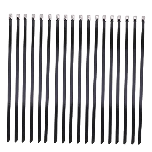 Gadpiparty Kabelbinder Strapazierfähig 100St kabelbinder set Kabelbinder Werkzeug reißverschluss Original Rostfreier Stahl Halter binden Strapazierfähige Kabelbinder von Gadpiparty