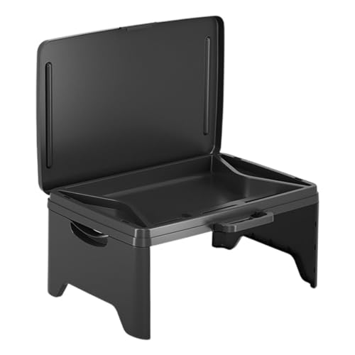 Gadpiparty Klappbarer Tragbarer Schoßschreibtisch Schwarz Multifunktional Für Jugendliche Arbeiten Essen Couch Oder Boden von Gadpiparty