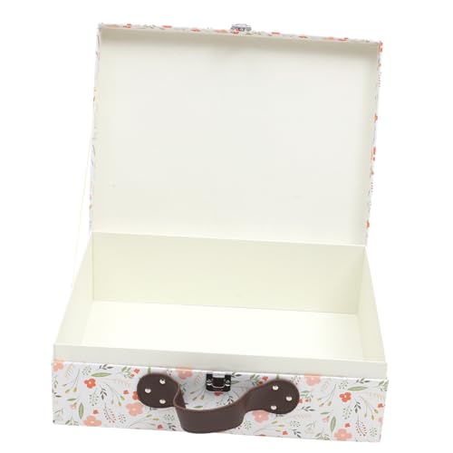 Gadpiparty Koffer -aufbewahrungsbox Pappe Verpackung Gruß Dekorativ Mini Gewellt Kofferkarton Kofferdekor Papier von Gadpiparty