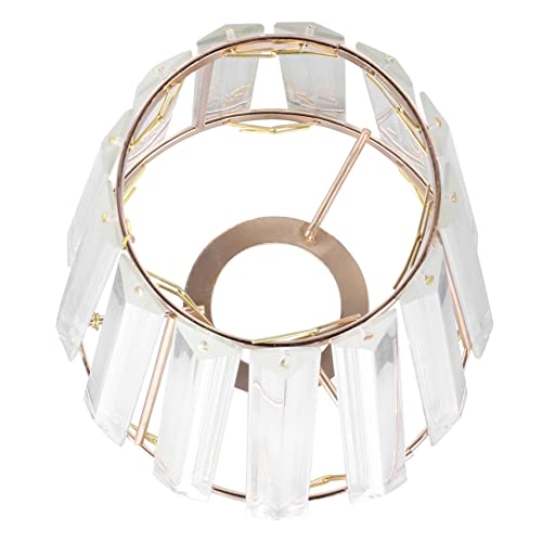 Gadpiparty Kronleuchter Lampenschirm Hochwertigem Material Elegante Abdeckung für Wand Decken und Stehlampen Langlebig und für Warme Raumatmosphäre von Gadpiparty