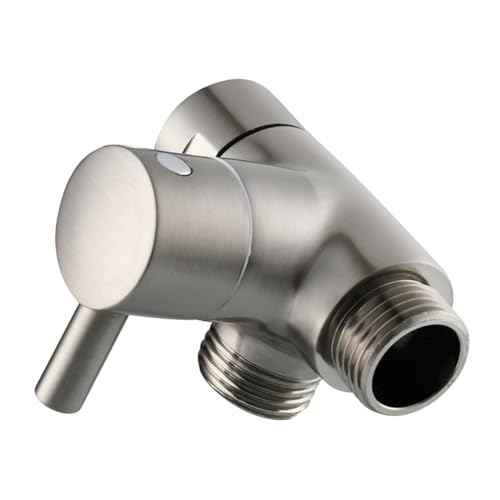 Gadpiparty Kupfer Duscharm Umstellventil Wasserverteiler mit Drehbarem Anschluss Rostfrei für Handbrause und Duschkopf Einfache Installation Kompatibel mit Standard Armaturen von Gadpiparty