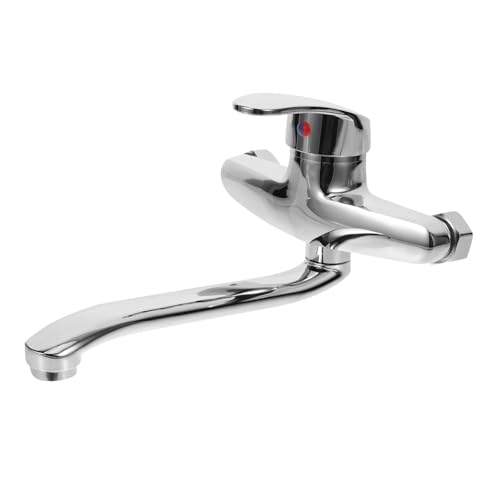 Gadpiparty Kupfer Wandarmatur Bad Küchenmischer Auslauf Wandmontierter Warm kalt wasserhahn Korrosionsbeständig Installieren Modernes Design Einhebel mit Doppel auslauf Gadpiparty Kupfer Wandarmatur Bad Küchenmischer Auslauf Wandmontierter Warm kalt wasserhahn Korrosionsbeständig Installieren Modernes Design Einhebel mit Doppel auslauf von Gadpiparty