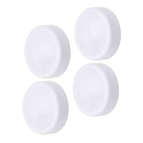 Gadpiparty 4Stücke LED Wireless Nachtlicht Touch-tap Nachtlampe Batteriebetriebene LED Nachtlichter für Schlafzimmer Schrank und Wohnzimmer Energiesparend und Augenschonend von Gadpiparty