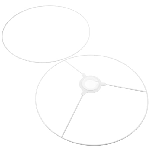 Gadpiparty Lampenschirm Gestell Metallring DIY Lampenschirm Rahmen Ersatz für Stehlampen Kronleuchter Vielseitiger Moderner Trommel Form Metallrahmen Gadpiparty Lampenschirm Gestell Metallring DIY Lampenschirm Rahmen Ersatz für Stehlampen Kronleuchter Vielseitiger Moderner Trommel Form Metallrahmen von Gadpiparty