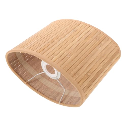 Gadpiparty Lampenschirm Oval Handgefertigt Geflochtenem Material für Tischlampen Schnelle Montage ohne Werkzeug Einzigartiges Design für Stilvolle Raumgestaltung von Gadpiparty