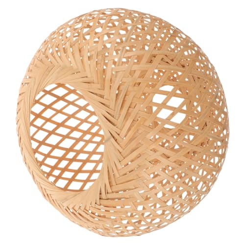 Gadpiparty Lampenschirm Pendelleuchte Deckenleuchte Geflochtene Abdeckung für Wohnzimmer Restaurant Natürliches Material Rustikaler Lampenschirm Gadpiparty Lampenschirm Pendelleuchte Deckenleuchte Geflochtene Abdeckung für Wohnzimmer Restaurant Natürliches Material Rustikaler Lampenschirm von Gadpiparty