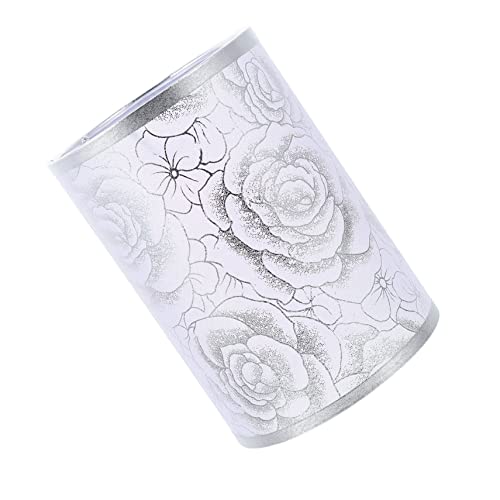 Gadpiparty Lampenschirm Tischlampe Stoffschirm Silber rosé Modern Gerade Form Lichtschutz Dekorativ Für Wohn Schlafzimmer von Gadpiparty