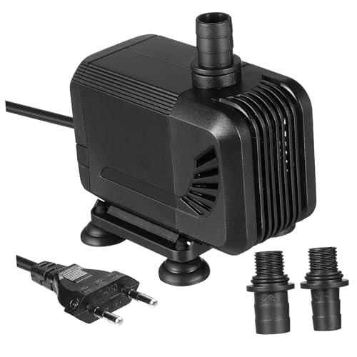Gadpiparty Leistungsstarke Langlebige Tauchpumpe H mit Effizienter Filterfunktion Kompakt Geräuscharm Geeignet für Aquarium Teich Springbrunnen und Hydroponik Systeme Einfache Installation von Gadpiparty