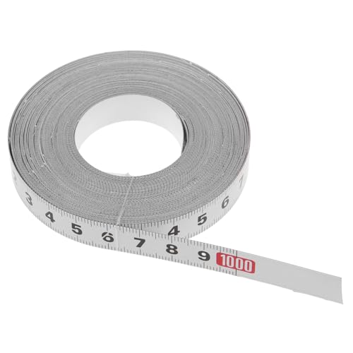 Gadpiparty Linealband Werkbank klebrig Messung farbig Lineal für die Holzbearbeitung Standard Lineal Selbstklebstoffmessband selbstklebendes Lineal Klebeband Kohlenstoffstahl von Gadpiparty