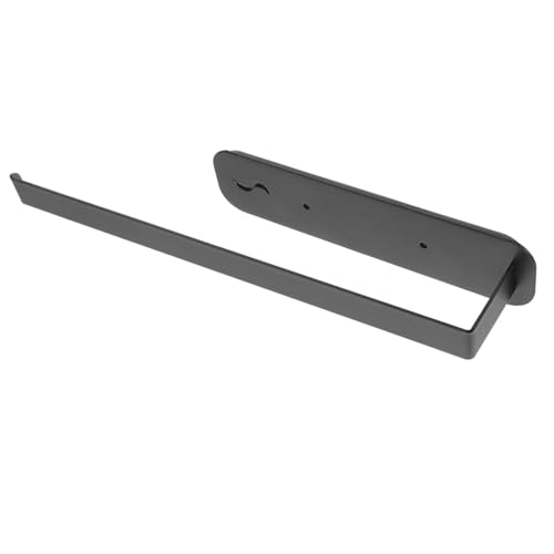 Gadpiparty Magnetischer Küchenrollenhalter aus Robustem Carbonstahl Vielseitiger Rollenhalter und Handtuchhaken Einfache Montage ohne Bohren Platzsparend für Küche und Bad Modernes Dunkles von Gadpiparty