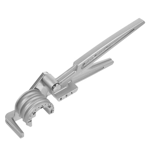 Gadpiparty Manueller Rohrbieger für Kupfer Messing Aluminium Aluminiumlegierung Biegewinkel Rohrbiegemaschine für Metallrohre Vielseitiges Biegewerkzeug für Sanitär Klimaanlageninstallation von Gadpiparty