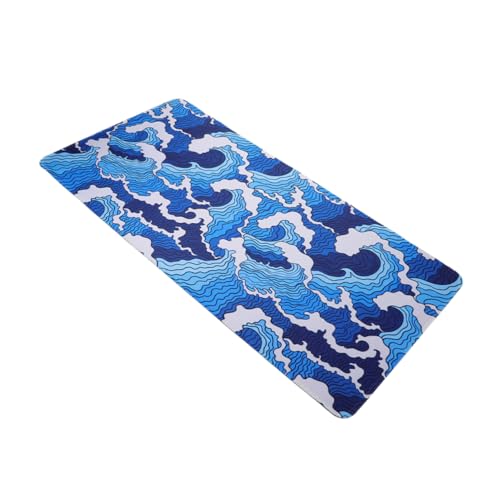 Gadpiparty Großes Gaming Mauspad Wellenförmiges Rutschfestes Desk Mat Für Büro Und Zuhause Vielseitig Einsetzbar Als Schreibtischunterlage Elegantes Design von Gadpiparty