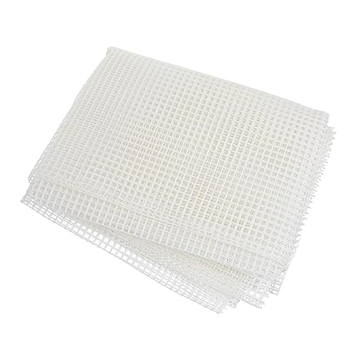 Gadpiparty Mesh für DIY Hakenarbeiten Leichtes Kunststoffnetz für Untersetzer Teppiche und Kissen Perfektes Bastelzubehör für von Gadpiparty