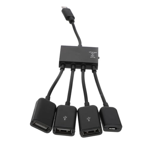 Gadpiparty Micro USB OTG Adapter Ports Ladestation Docking Splitter Für Laptop Handy Drucker Tastatur USB Gerät Gadpiparty Micro USB OTG Adapter Ports Ladestation Docking Splitter Für Laptop Handy Drucker Tastatur USB Gerät von Gadpiparty