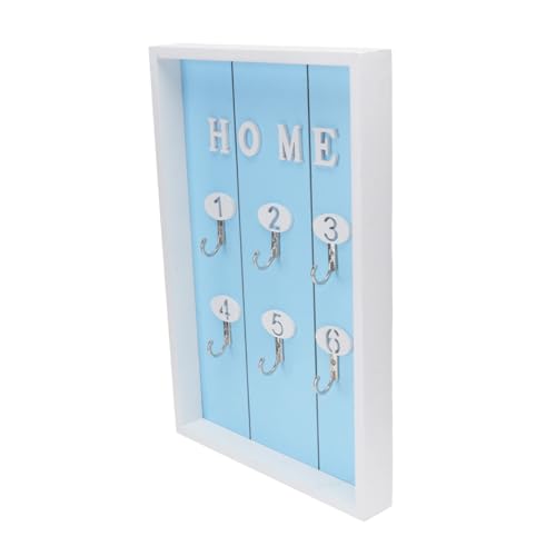 Gadpiparty Multifunktionale Wand Aufbewahrungsbox aus Dichtem Dekorativer Schlüsselhalter und Schlüsselbox in Hellblau für Zuhause und Hotel Robustes Material Design Langlebig und Stilvoll von Gadpiparty