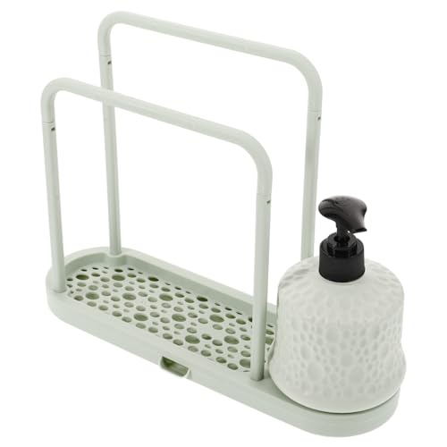 Gadpiparty Multifunktionaler Spülschwammhalter mit Abtropffläche Doppelstufiger Küchenablaufregal Platzsparender Spültuchhalter Robustes Kunststoff Organizer für Waschbecken und Gadpiparty Multifunktionaler Spülschwammhalter mit Abtropffläche Doppelstufiger Küchenablaufregal Platzsparender Spültuchhalter Robustes Kunststoff Organizer für Waschbecken und von Gadpiparty