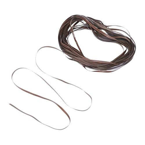 Gadpiparty PE Rattan Reparaturmaterial Flexibles Bruchfestes Geflecht Für Möbelkorbflechterei Gartenstuhl Reparatur Und DIY Handgefertigte Aufbewahrungskörbe Mit Kaffee-farbverlauf Und von Gadpiparty