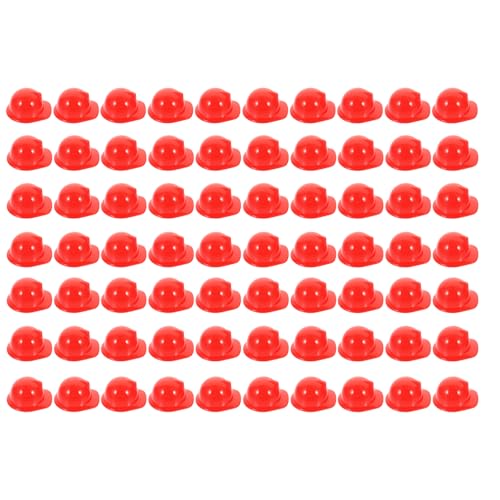 Gadpiparty 60 Stück Mini-Sicherheitshelme – Kleine Bauhelme für Tiere, Puppen & Deko – Ideal für Partys, Kuchen-Topper und DIY-Projekte (2-3 cm) von Gadpiparty
