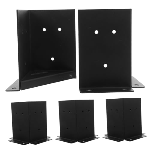 Gadpiparty Post Base Brackets UV Beständig und Robust Kompatibel für Pergola Zaun Briefkasten Stabile Befestigung Rasen und Wetterfest Langlebige Pfostenanker für Garten und Terrasse Gadpiparty Post Base Brackets UV Beständig und Robust Kompatibel für Pergola Zaun Briefkasten Stabile Befestigung Rasen und Wetterfest Langlebige Pfostenanker für Garten und Terrasse von Gadpiparty