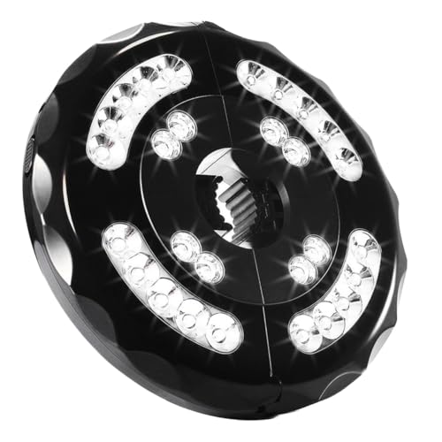 Gadpiparty Rechargeable LED Sonnenschirm Lampe mit Drei Leuchtmodi Kabellose Flexibel Klammerbare Outdoor Camping Laterne für Terrasse Zelt und Garten Schwarz Gadpiparty Rechargeable LED Sonnenschirm Lampe mit Drei Leuchtmodi Kabellose Flexibel Klammerbare Outdoor Camping Laterne für Terrasse Zelt und Garten Schwarz von Gadpiparty